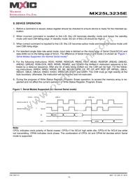 MX25L3235EM2L-10G Datasheet Page 13