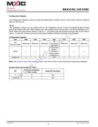 MX25L3235EM2L-10G Datasheet Page 23