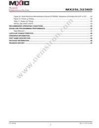 MX25L3236DM2I-10G Datasheet Page 4