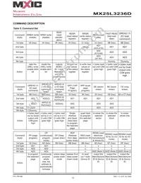 MX25L3236DM2I-10G Datasheet Page 15