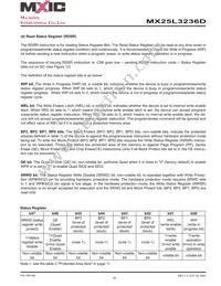 MX25L3236DM2I-10G Datasheet Page 18