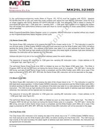 MX25L3236DM2I-10G Datasheet Page 22