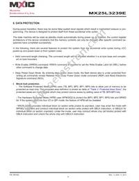 MX25L3239EZNI-10G Datasheet Page 9