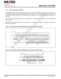 MX25L3239EZNI-10G Datasheet Page 23