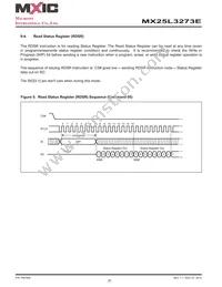 MX25L3273EM2I-10G Datasheet Page 20