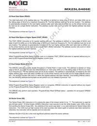 MX25L6406EMBI-12G Datasheet Page 18