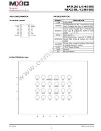 MX25L6455EMI-10G Datasheet Page 8