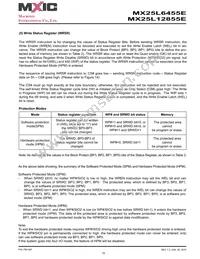 MX25L6455EMI-10G Datasheet Page 19