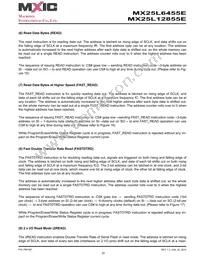 MX25L6455EMI-10G Datasheet Page 20