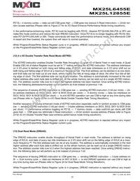 MX25L6455EMI-10G Datasheet Page 22