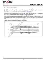 MX25L6473EBBI-10G Datasheet Page 19