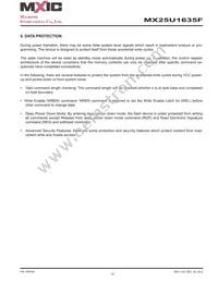 MX25U1635FM2I-10G Datasheet Page 10