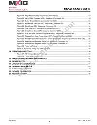 MX25U2033EZUI-12G Datasheet Page 4