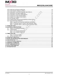 MX25U6435EZNI-10G Datasheet Page 3