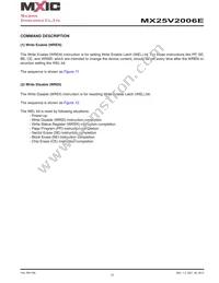 MX25V2006EZNI-13G Datasheet Page 12