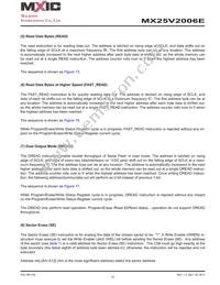 MX25V2006EZNI-13G Datasheet Page 15