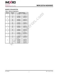 MX25V4006EZUI-13G Datasheet Page 7