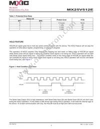 MX25V512EZUI-13G Datasheet Page 9