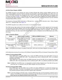 MX25V512EZUI-13G Datasheet Page 14