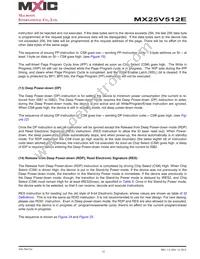 MX25V512EZUI-13G Datasheet Page 17