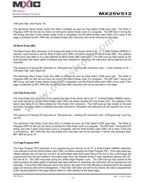 MX25V512ZUI-20G Datasheet Page 14