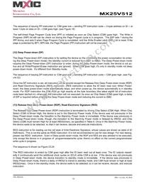 MX25V512ZUI-20G Datasheet Page 15