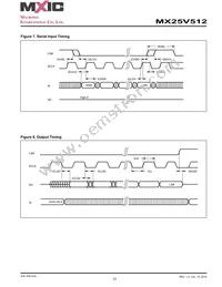 MX25V512ZUI-20G Datasheet Page 23