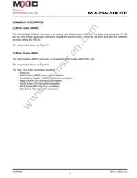 MX25V8006EZNI-13G Datasheet Page 13