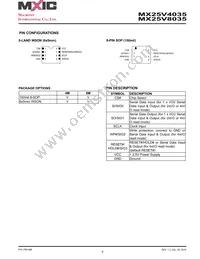 MX25V8035MI-15G Datasheet Page 8
