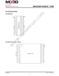 MX29F400CTTC-90G Datasheet Page 2
