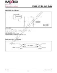 MX29F400CTTC-90G Datasheet Page 17
