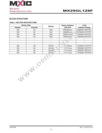MX29GL128FLXGI-90G Datasheet Page 10