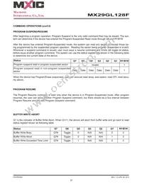 MX29GL128FLXGI-90G Datasheet Page 22