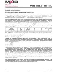 MX29GL512ELXFI-10Q Datasheet Page 16