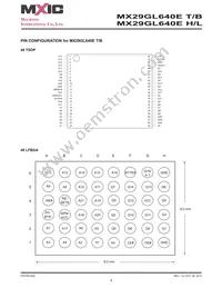 MX29GL640ETXEI-90G Datasheet Page 6