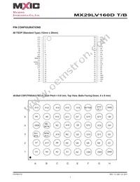 MX29LV160DBXHI-90G Datasheet Page 7