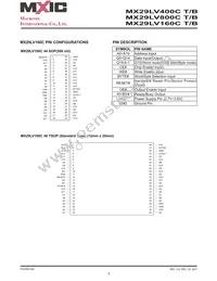MX29LV800CTMI-55Q Datasheet Page 9