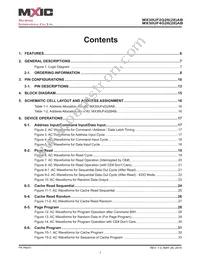 MX30UF4G28AB-TI Datasheet Page 2