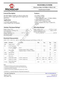 MX553BBA312M500-TR Datasheet Cover