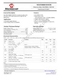 MX553BBB156M250-TR Datasheet Cover