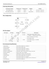 MX553BBB156M250-TR Datasheet Page 2