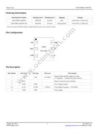 MX553BHA156M250 Datasheet Page 2