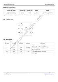 MX553BNS156M250 Datasheet Page 2