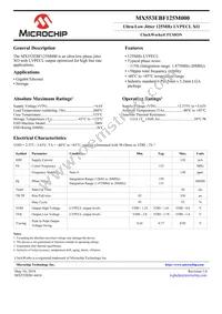 MX553EBF125M000 Datasheet Cover