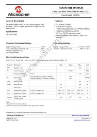 MX553NBF155M520 Datasheet Cover