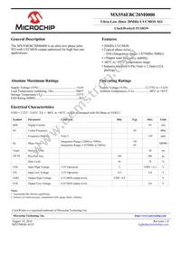 MX554EBC20M0000 Datasheet Cover