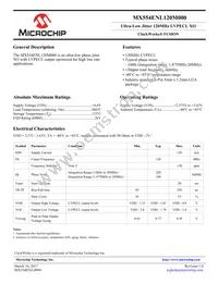 MX554ENL120M000 Datasheet Cover