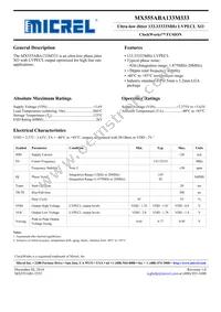 MX555ABA133M333-TR Datasheet Cover