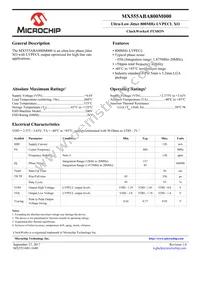 MX555ABA800M000 Datasheet Cover