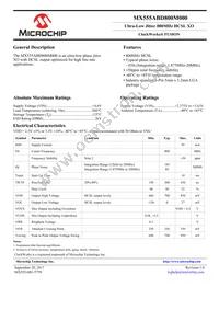 MX555ABD800M000 Datasheet Cover